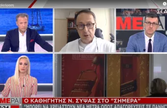 Σύψας σε ΣΚΑΪ: Βράζει η επιδημία στα βόρεια σύνορα μας - Τι είπε για πανηγύρια και εμβόλιο 