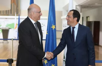 Επικοινωνία Δένδια-Χριστοδουλίδη για τουρκική παραβατικότητα στην Ανατολική Μεσόγειο