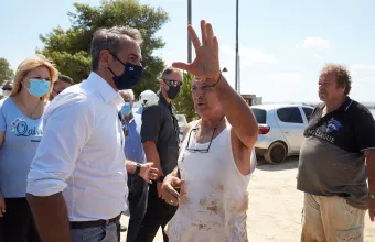 Εύβοια - Μητσοτάκης: Η Πολιτεία δίπλα στους πληγέντες – Fast track διαδικασίες για στήριξή τους