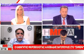 Βατόπουλος στον ΣΚΑΪ για κορωνοϊό: Γιατί έχουμε πυρκαγιά έτοιμη να φουντώσει - Τα «στοιχήματα»