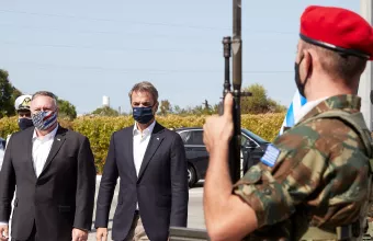 Πομπέο: Χαιρετίζω το ρόλο της Ελλάδας ως πυλώνα σταθερότητας στην περιοχή