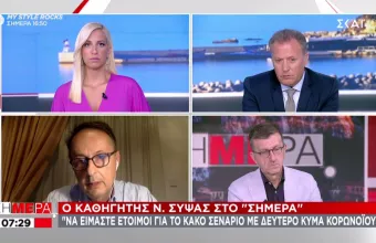 Κορωνοϊός- Σύψας: Έτοιμοι και για το κακό σενάριο - Τι θα κλείσει με δεύτερο κύμα πανδημίας (vid)