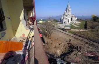 Συνεχίζοναι οι σφοδρές συγκρούσεις μεταξύ του Αζερμπαϊτζάν και των Αρμένιων αυτονομιστών.
