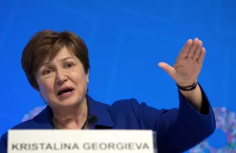 Επικεφαλής ΔΝΤ: Απειλή για την παγκόσμια οικονομία ο πόλεμος στην Ουκρανία και ο πληθωρισμός 