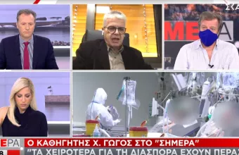 Γώγος σε ΣΚΑΪ: Τη Δευτέρα μια πρώτη εικόνα για άνοιγμα - Η νοσηλεία είναι το πρόβλημα