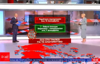 Σκέψεις για παράταση λοκντάουν ώς τις 14 Δεκεμβρίου με πιθανή εξαίρεση δημοτικά – νηπιαγωγεία 