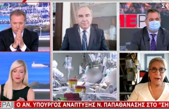Παπαθανάσης σε ΣΚΑΪ: Σχέδιο για άνοιγμα εστίασης - λιανεμπορίου από 1 Δεκεμβρίου