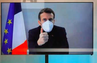 Γαλλία: Σημάδια βελτίωσης παρουσιάζει η υγεία του προέδρου Μακρόν