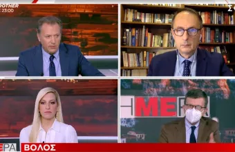 Σύψας σε ΣΚΑΪ: Θα ζοριστούμε - Τι είπε για ρεβεγιόν, σχολεία, εκκλησίες