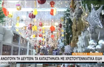 Εποχικά καταστήματα: Το ωράριο από Δευτέρα - Τι SMS θα στείλετε στο 13033
