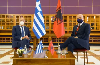 Περιφερειακές εξελίξεις στο επίκεντρο της συνάντησης Δένδια - Ράμα
