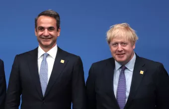 Επικοινωνία Μητσοτάκη – Τζόνσον για την Ουκρανία ενόψει της Συνόδου του ΝΑΤΟ