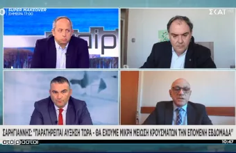Πλατανησιώτης στον ΣΚΑΪ: Μονόδρομος το σκληρό λοκντάουν τριών εβδομάδων 