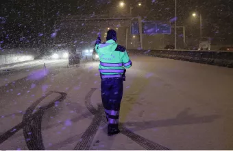 Κακοκαιρία «Φίλιππος»: Απαγόρευση κυκλοφορίας φορτηγών στην Αθηνών - Λαμίας