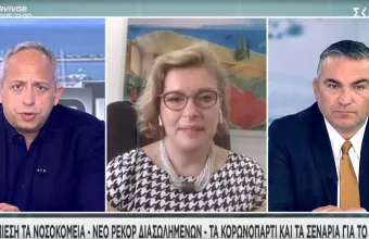 Γκάγκα σε ΣΚΑΪ: Καλύτερα να ανοίξει η εστίαση με μέτρα -Πολλοί νέοι νοσηλευόμενοι