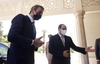 Μητσοτάκης: Ελλάδα - Αίγυπτος πυλώνες σταθερότητας και ειρήνης, ευθυγραμμισμένα τα συμφέροντά μας