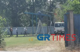 Η Θεσσαλονίκη γίνεται.... Μαϊάμι: Στήνονται σκηνικά για την ταινία του Μπαντέρας (φωτό - vid)