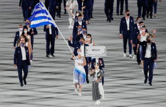 Τελετή έναρξης Ολυμπιακών Αγώνων: Η είσοδος της ελληνικής αποστολής στο στάδιο (pics)