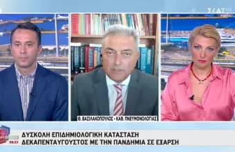 Βασιλακόπουλος σε ΣΚΑΪ: Γιατί στο Ισραήλ καλπάζει ο κορωνοϊός