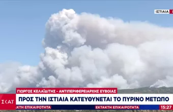 Αντιπεριφερειάρχης Ευβοίας σε ΣΚΑΪ για εκκενώσεις: Ήμασταν ένα στάδιο πριν γίνουν αναγκαστικές (vid)