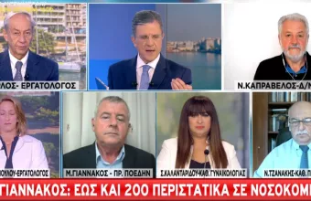 Γιαννάκος σε ΣΚΑΪ: Σπίτι τους και φυλακή οι υγειονομικοί με πλαστά πιστοποιητικά -Να γίνουν τεστ αντισωμάτων σε όλους