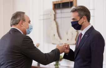 Συνάντηση Μητσοτάκη με το νέο ΓΓ του ΑΚΕΛ, Στέφανο Στεφάνου: Μήνυμα σε Τουρκία