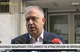 Θεοδωρικάκος: Επιπλέον 100 περιπολικά στην Αττική - Ενίσχυση με 1.026 νέους αστυνομικούς