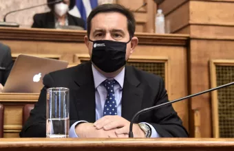 Ο υπουργός Μετανάστευσης και Ασύλου Νότης Μηταράκης.