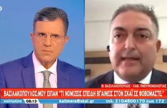 ΣΚΑΪ - Βασιλακόπουλος μετά την επίθεση: Σκέφτομαι να ζητήσω αστυνομική προστασία– Πάμπολλες απειλές