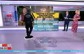 Σφίγγει ο κλοιός των ελέγχων για τα μέτρα: Επί ποδός 8.000 αστυνομικοί και 400 στελέχη της Αρχής Διαφάνειας  
