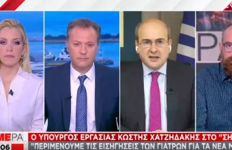 Χατζηδάκης σε ΣΚΑΪ: Δεν θέλουμε να ξανακλείσει συνολικά η οικονομία -Τι είπε για την εστίαση