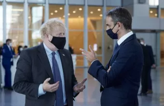 Το απόγευμα η συνάντηση Κυριάκου Μητσοτάκη - Μπόρις Τζόνσον στο Λονδίνο 