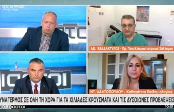 Εξαδάκτυλος σε ΣΚΑΪ: Γιατί εξαιρέσαμε τις εκκλησίες από το μέτρο των rapid test 