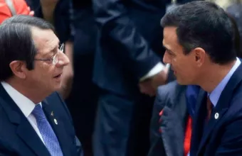 Αναστασιάδης-Σάντσεθ: Συμφωνία για ακεραιότητα και σεβασμό των κυριαρχικών δικαιωμάτων κάθε κράτους