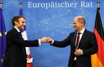 Γαλλία - Γερμανία συμμαχία: Μακρόν και Σολτς συντονίζονται για το Ουκρανικό