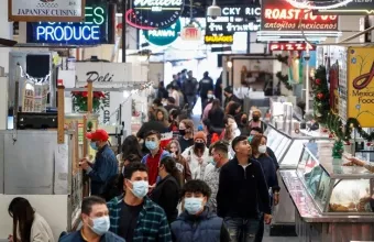 ΗΠΑ- covid-19: Εθνικό και παγκόσμιο ρεκόρ με 1,35 εκατ. κρούσματα λόγω Όμικρον