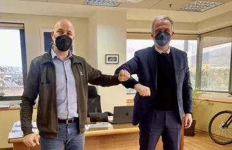 Συνάντηση Καλαφάτη-Αμυρά: Στο επίκεντρο ο καθαρισμός του Θερμαϊκού