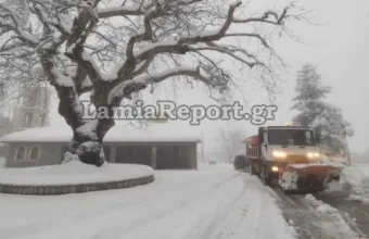 «Διομήδης»: Πώς θα κινηθεί τις επόμενες ώρες η κακοκαιρία- Θάφτηκαν στο χιόνι Φθιώτιδα, Φλώρινα, Ευρυτανία