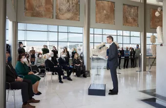 Μητσοτάκης για γλυπτά Παρθενώνα: «Σύμμαχος» ο Τζόνσον στην επανένωσή τους 