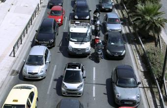 Κίνηση: Μποτιλιάρισμα στον Κηφισό και στη λεωφόρο Αθηνών
