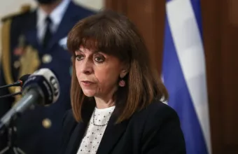 Συλλυπητήρια της Προέδρου της Δημοκρατίας για τον θάνατο του Χρήστου Σαρτζετάκη