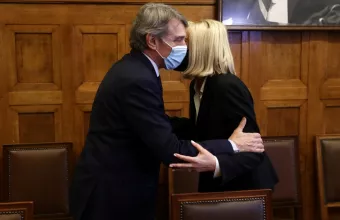 Όταν ο Σασόλι αποχαιρετούσε την Φώφη Γεννηματά με μια φωτογραφία