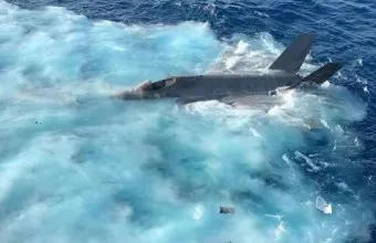 Συντριβή αμερικανικού F-35: Αυθεντικό το βίντεο επιβεβαιώνει το Πολεμικό Ναυτικό