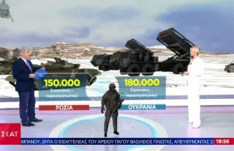Σε θέση μάχης τα ρωσικά στρατεύματα στην Ουκρανία- Οι δυνάμεις που έχουν αναπτύξει Μόσχα και Κίεβο 