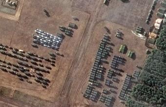 Νέα ανάπτυξη ρωσικών στρατιωτικών οχημάτων στη Λευκορωσία- Δορυφορικές εικόνες 
