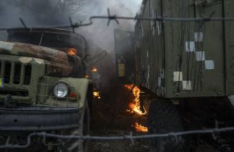Ισχυρές εκρήξεις στο Κίεβο- Ρωσικά στρατεύματα επιχειρούν να περικυκλώσουν την πόλη- Βίντεο