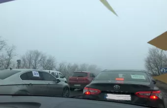 Έφτασε στην Ζαπορίζια η ελληνική αυτοκινητοπομπή που ξεκίνησε από την Μαριούπολη  