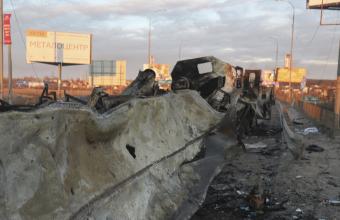Πέντε νεκροί από τους βομβαρδισμούς στον πύργο τηλεπικοινωνιών στο Κίεβο