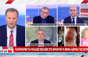 Λέων σε ΣΚΑΪ: Τα κοινά ευρήματα στους θανάτους των παιδιών της Πάτρας- Η Τζωρτζίνα θα «ξεκλειδώσει» την υπόθεση