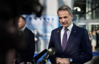 Μητσοτάκης στη σύνοδο του ΝΑΤΟ: Να σταλεί μήνυμα ότι είμαστε ενωμένοι ως προς την υποστήριξη στην Ουκρανία